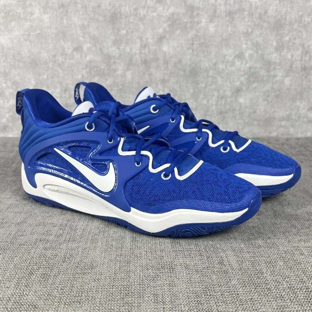 Nike KD15 TB Promo Basketball Shoes Royal Blue White DX6648-400 Men's Size 14 - Picture 8 of 10
